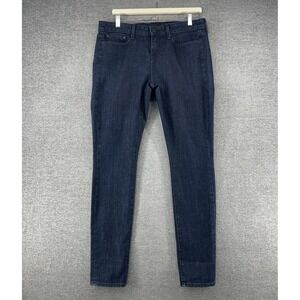 Vince Skinny Jeans Men Size 30x31.5 Dark Blue Denim Casual Cotton Pockets